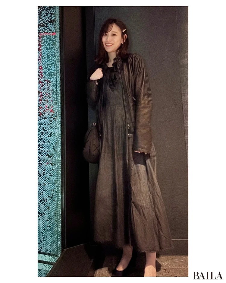 1-2月にアウターを買い足すなら？ 大人女子におすすめ「レザージャケット」コーデ6選。春まで使えるゆったりレザーが今の気分！_8_1