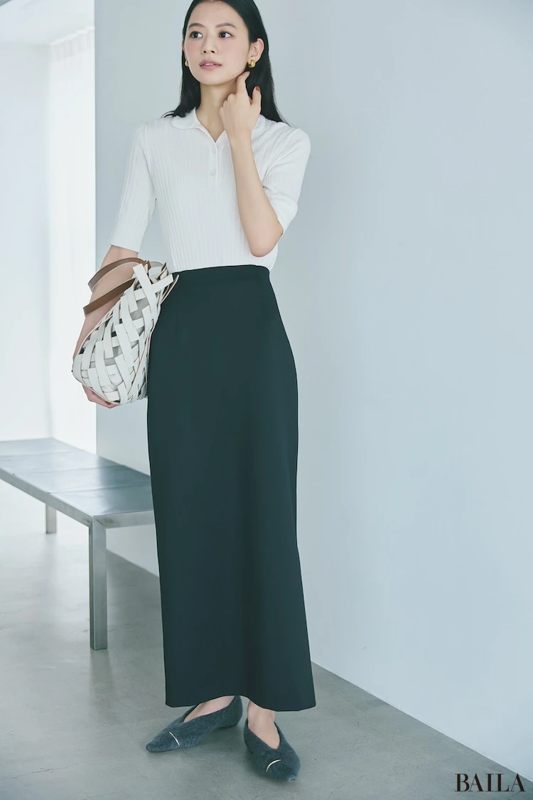 秋素材　フラットシューズ