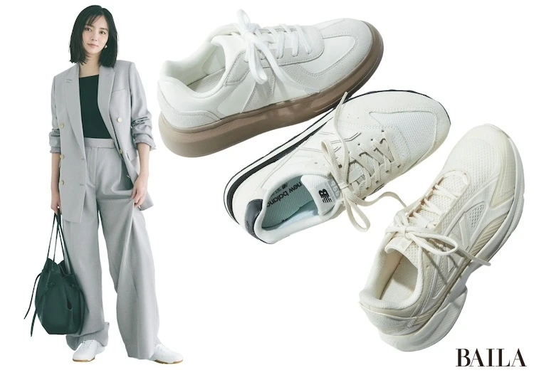 【大人の最新スニーカー事情】平日も休日も出番の多さNo.1！どんなテイストにも合う“オフ白スニーカー”