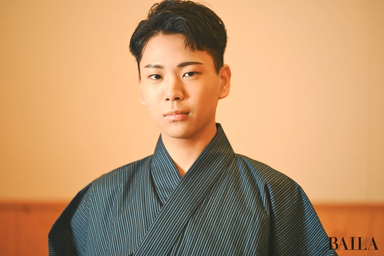 尾上左近、歌舞伎『刀剣乱舞』稽古衣装