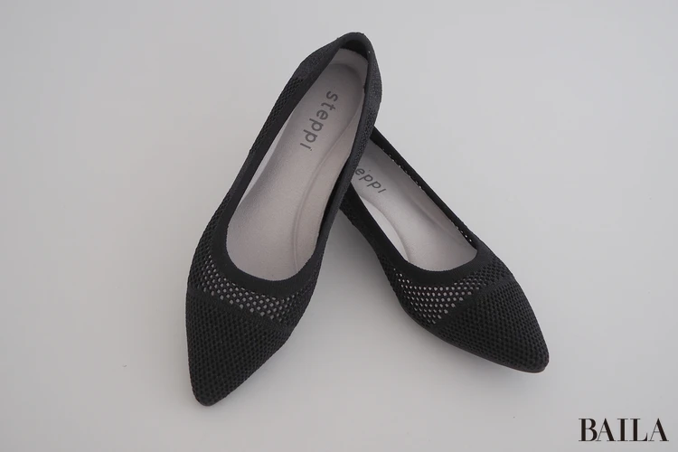 steppi「パターンメッシュ パンプス」¥9990