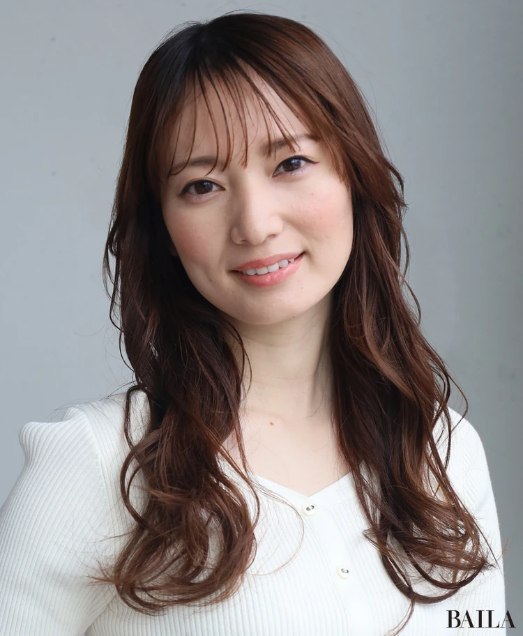 前髪あり×軽やかレイヤー　正面