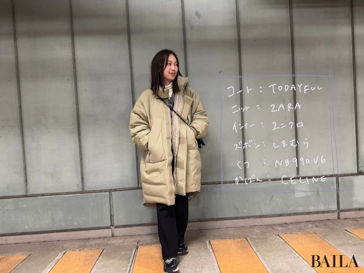 気温10度のディズニーシーコーデ