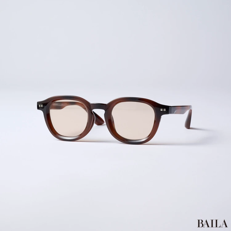 ユニクロ サングラス サングラス/ウェリントン ¥2490 37 BROWN