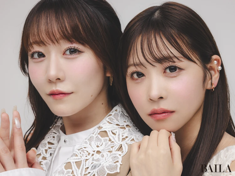 FRUITS ZIPPER（フルーツジッパー）櫻井優衣と真中まな　２ショット