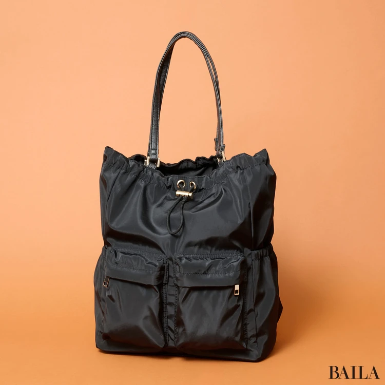 カランシエル 2way リュックサック トート バッグ トートバッグにした様子