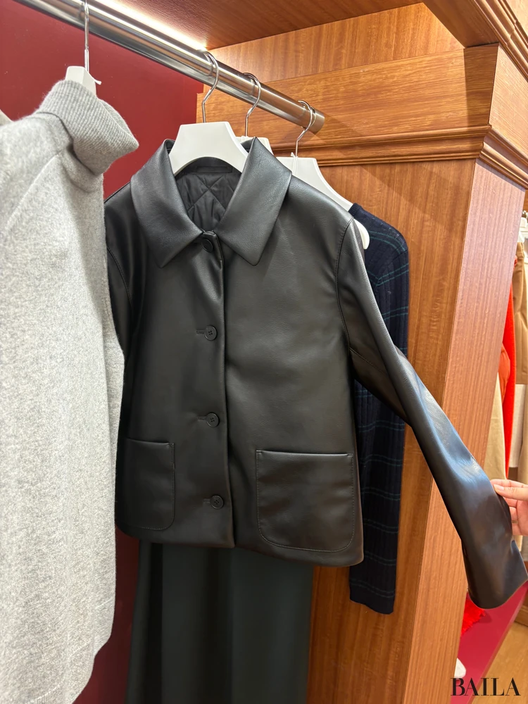 「コーティングショートジャケット」