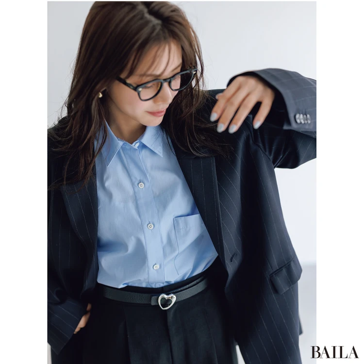 【2026最新】大人ストライプ＆可愛げチェックジャケット4選！いつものコーデが無条件に洒落る♡_2