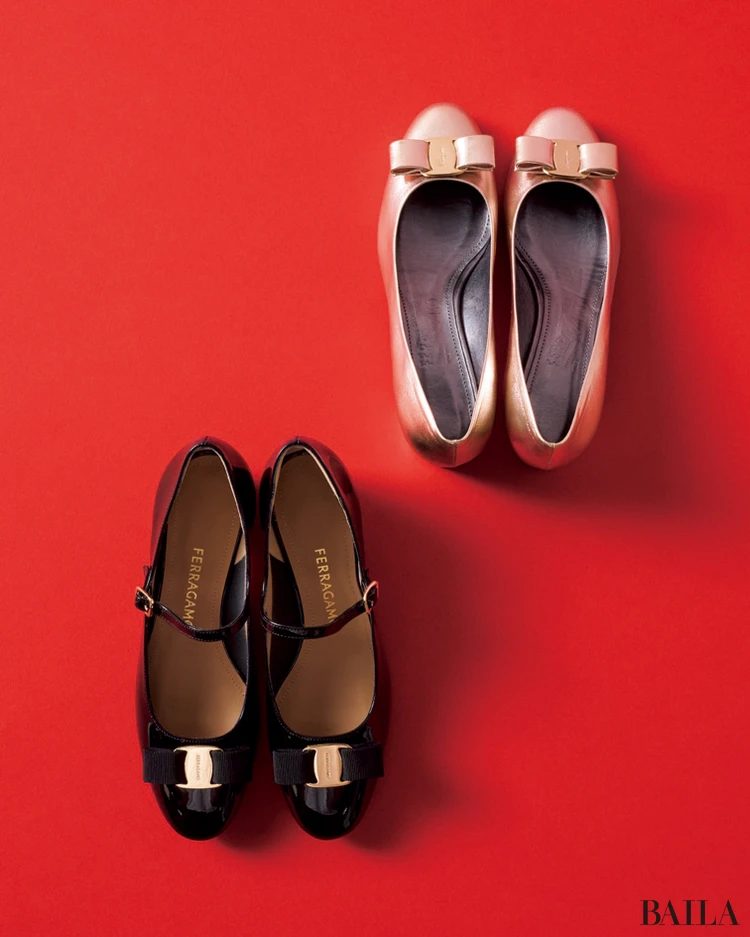 【FERRAGAMO(フェラガモ)】気品漂うアイコンシューズがより華やかにバージョンアップ