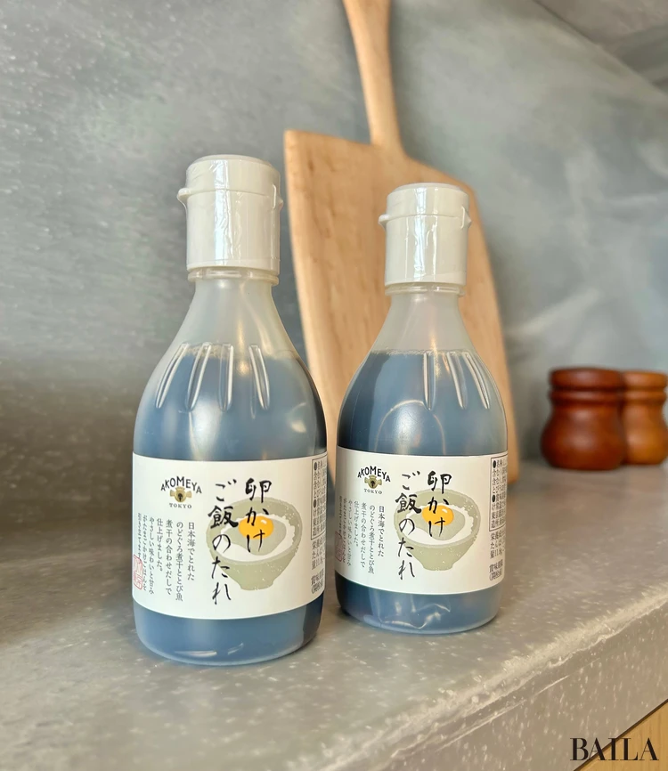 卵かけご飯のたれのパッケージ