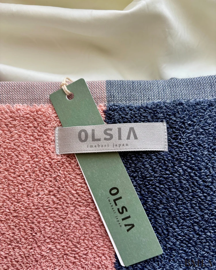 オルシア　フェイスタオル　ギフト　バイカラー