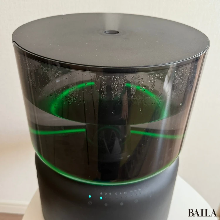 湿度状況を表すLEDのランプ