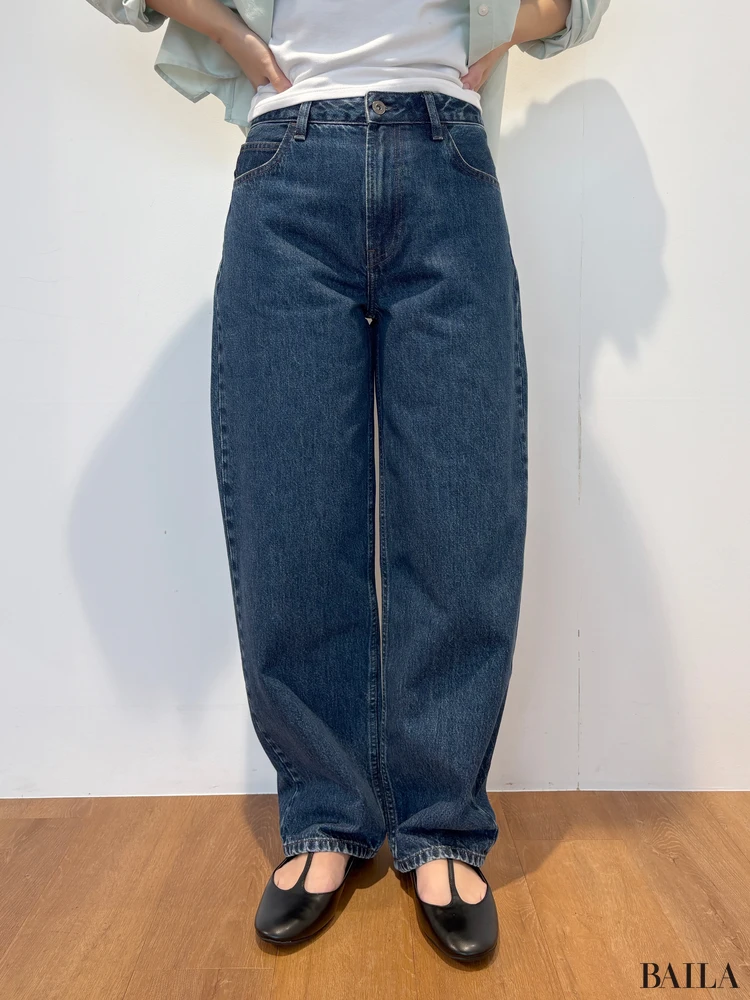 バギージーンズ￥4990