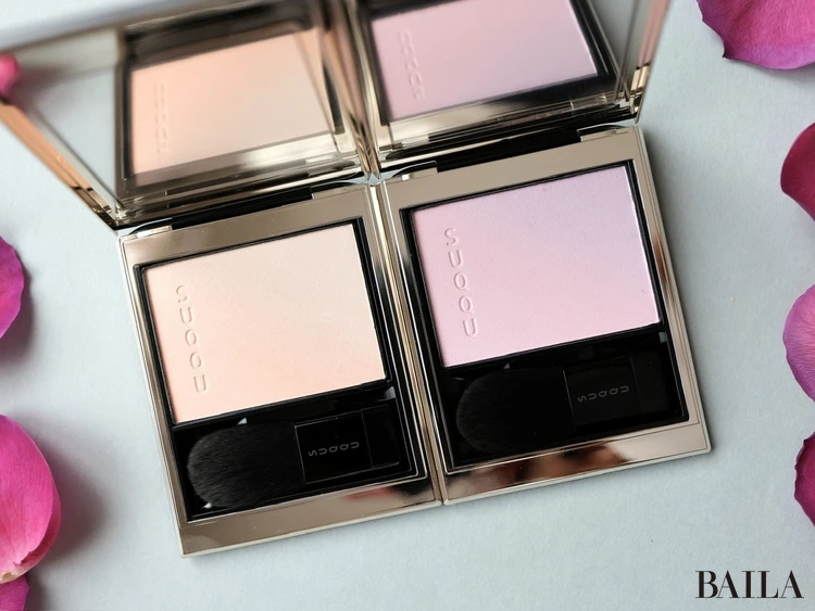 【全色】SUQQU（スック）夏新作コスメ！アイシャドウもリップもコスメマニア美容家・立花ゆうりが全部お試し！　チーク　頬紅　2種　ブラーリングカラーブラッシュ　限定コスメ　