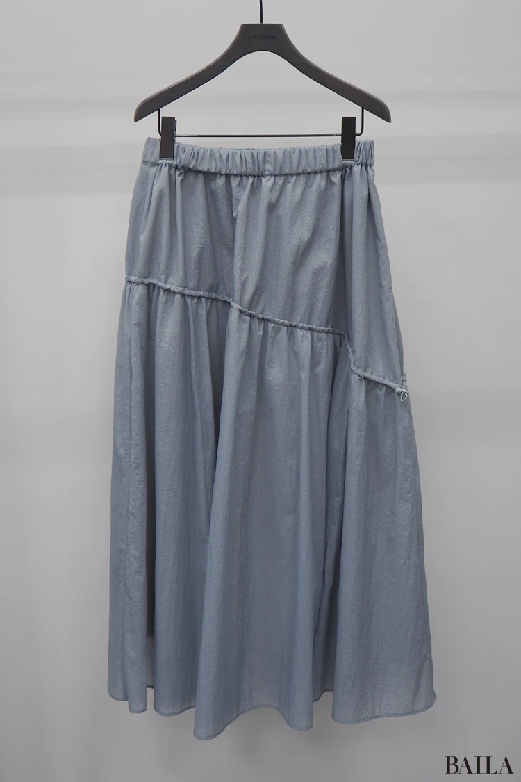 シアープルーフナイロン ドローコードスカートの「細部」に注目!