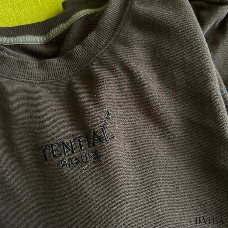 TENTIAL BAKUNE スウェット ロゴ