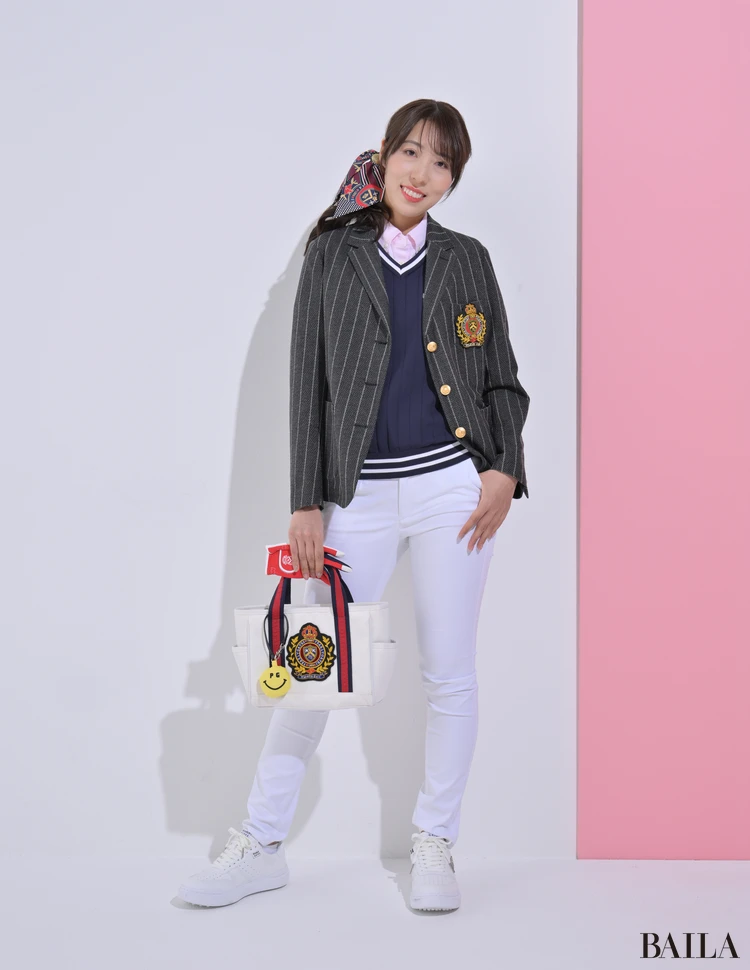 パーリーゲイツ ゴルフウエア 全身