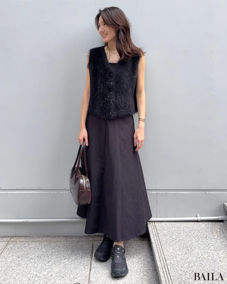 『on』の『Cloud 6 Waterproof』 きれいめコーデ画像