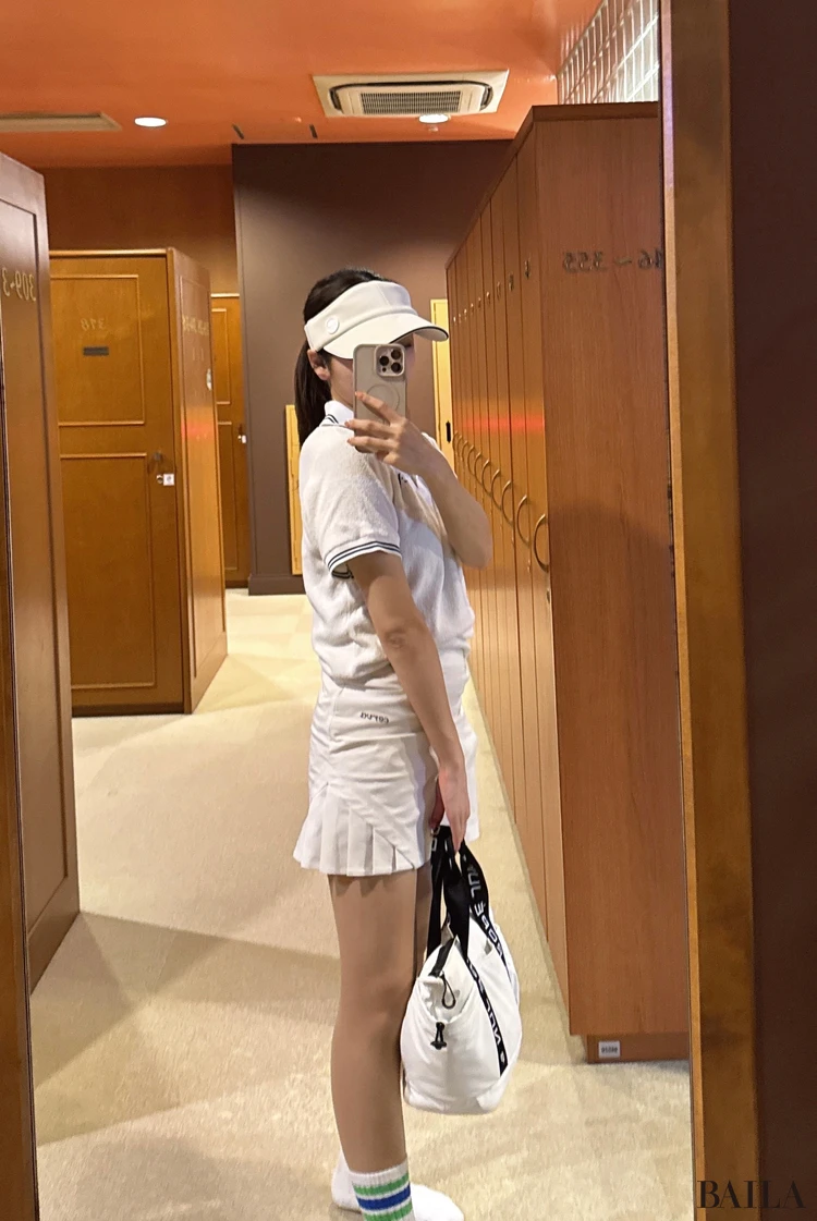 【ゴルフシーズン到来】 大人可愛いゴルフコーデ9選! スーパーバイラーズのおしゃれラウンドコーデが参考になる!_10