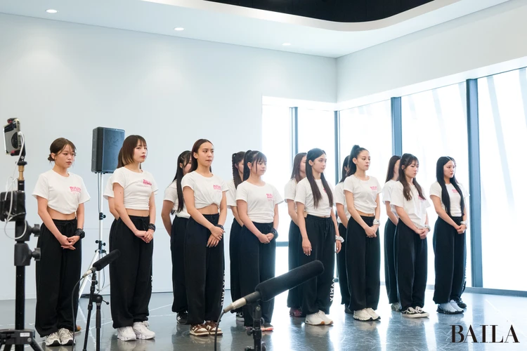 ガルバト4次審査候補者　結果発表前の整列