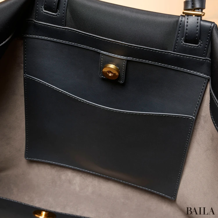 ロペ エポール　BOAT BAG Large　内側のオープンポケット