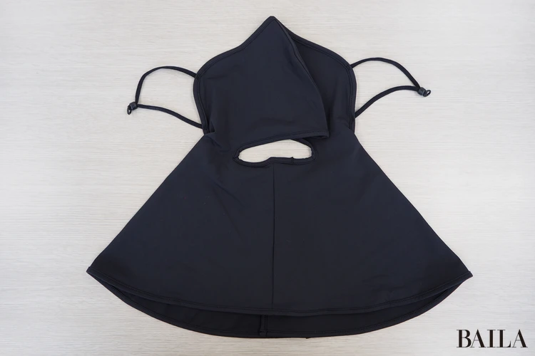 UVカットフェイスカバーの「細部」に注目!