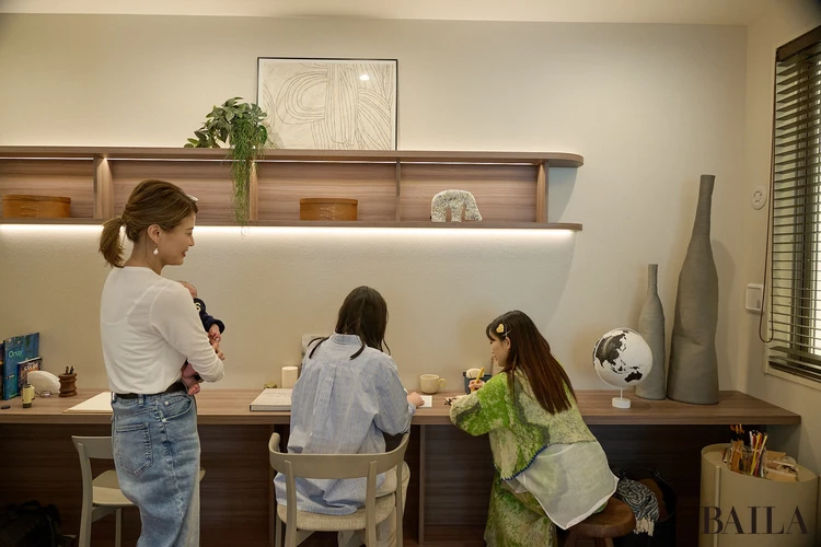 クレストプライムシティ南砂　モデルルーム　リビングルーム　洋室　ワークスペース　子ども部屋