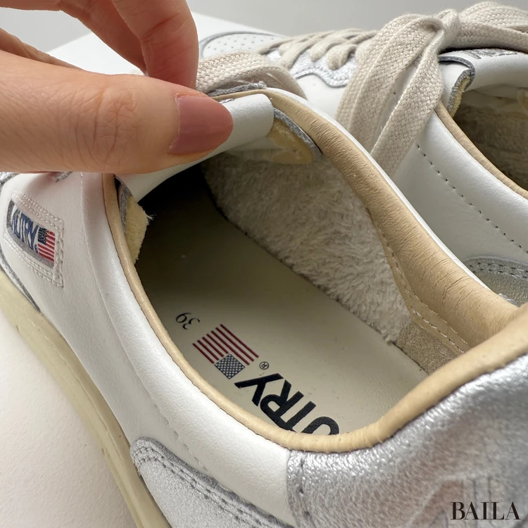 オートリー MEDALIST LOW BYCOLOR インナー素材 パイル地