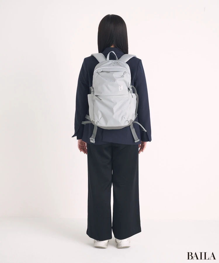 ミレー　リュック　着用感　バック