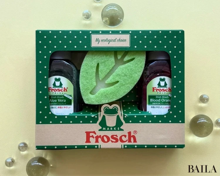 プチギフトにも!Froschのミニ食器用洗剤セットが便利
