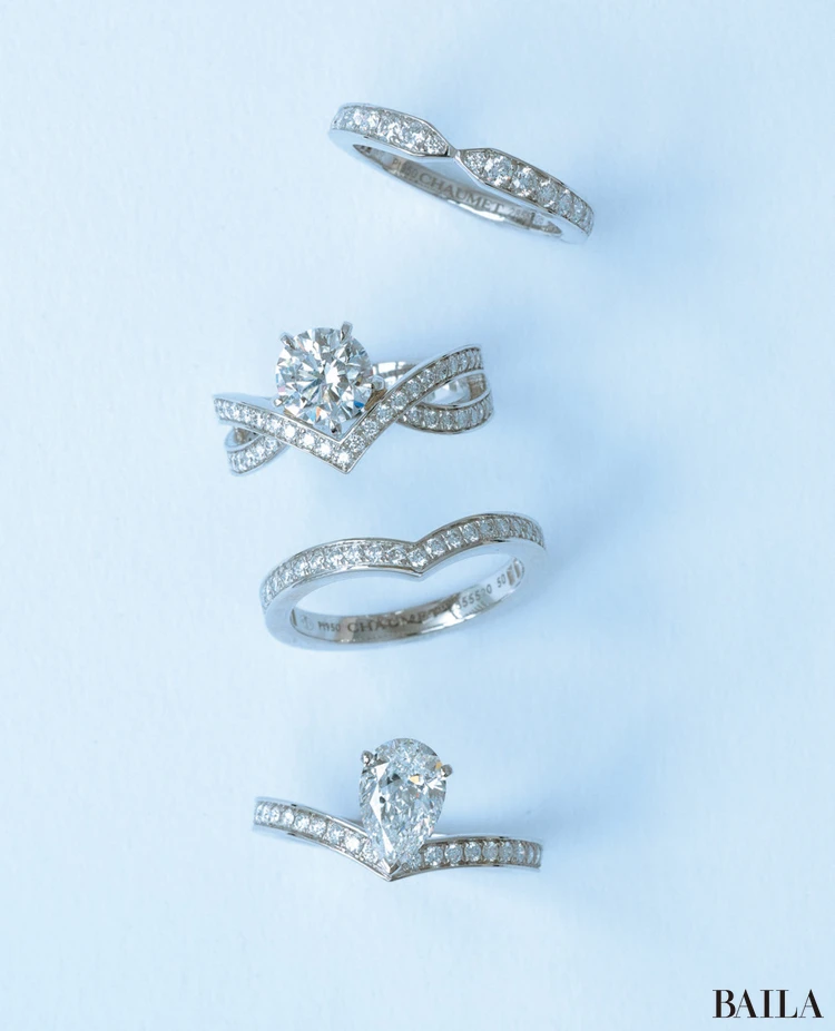 ショーメのウエディングリング