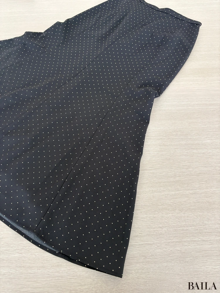 控えめなマーメイドライン