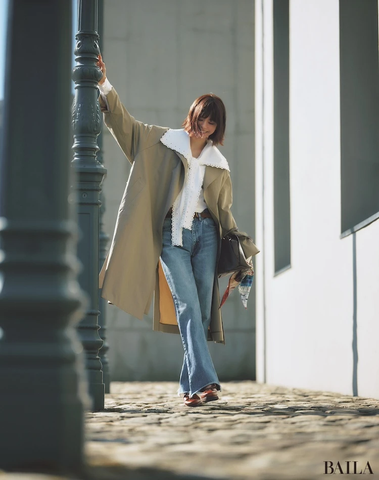 余白をまとうことで美スタイルを狙う