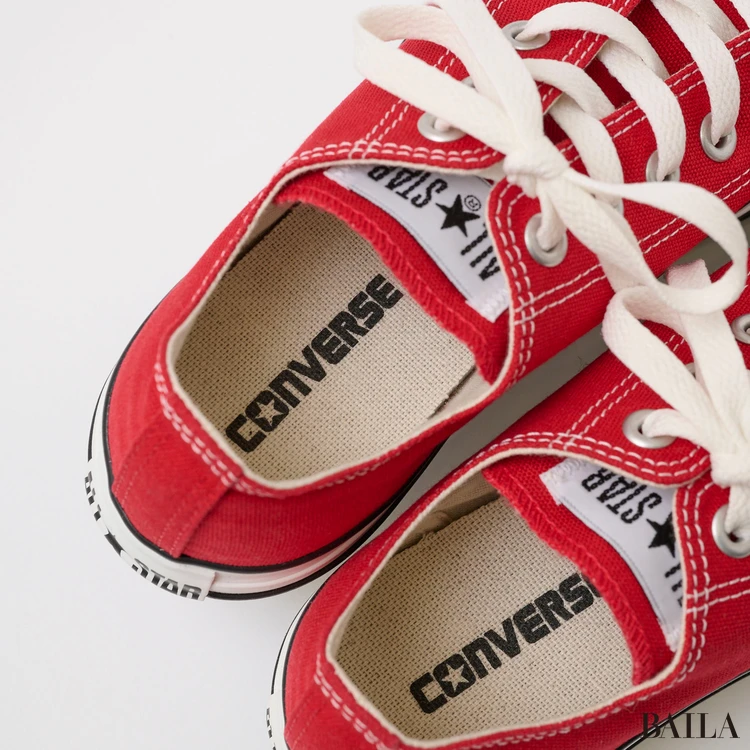 コンバースのスニーカー　歩きやすい　オールスターOX