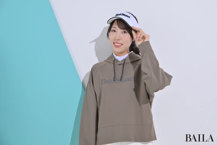 ポール・スチュアート ゴルフ　パーカ　よりカット