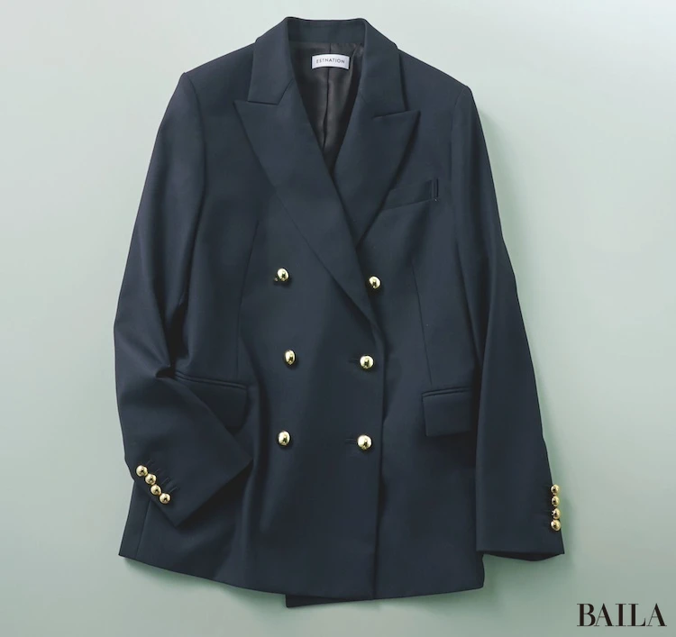 ジャケット￥66000／エストネーション