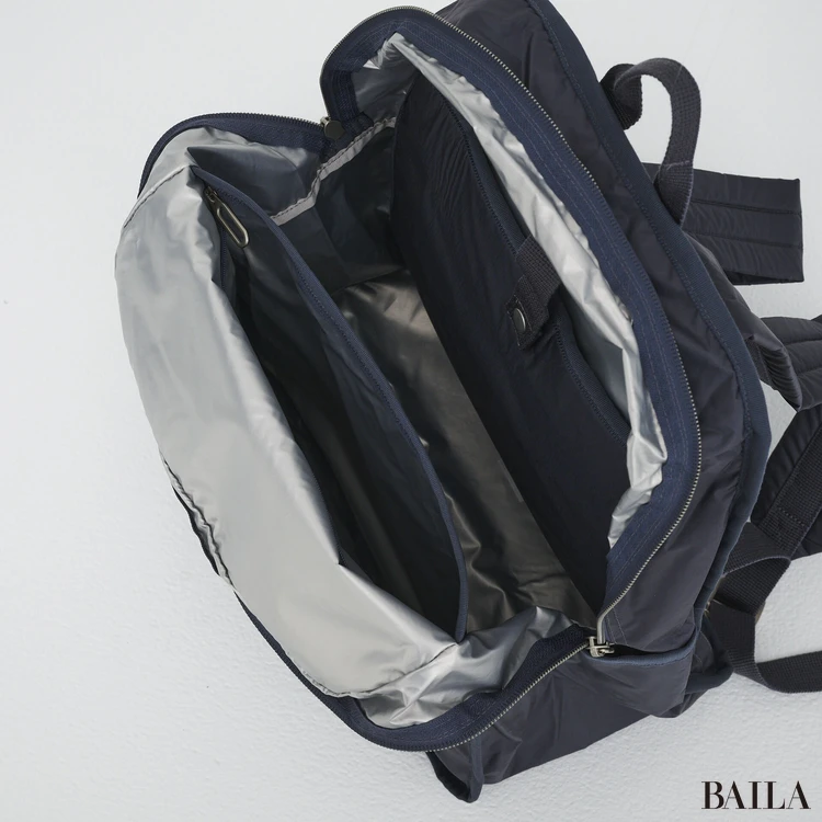 レスポートサック　リュック　内側のファスナー付きポケット