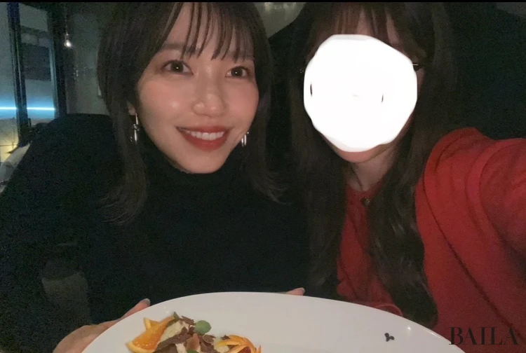 友達とのツーショット