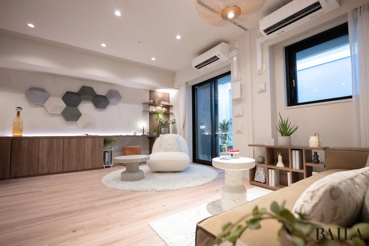 ザ・パークハウス 用賀プレイス　モデルルーム　リビングルーム