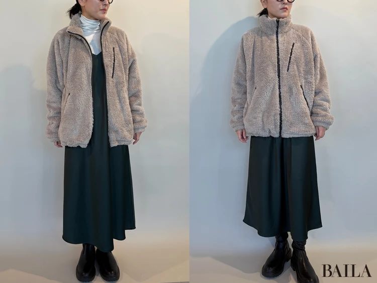 「フリースジャケット」¥4990 ユニクロ ニードルズ Lサイズ 正面