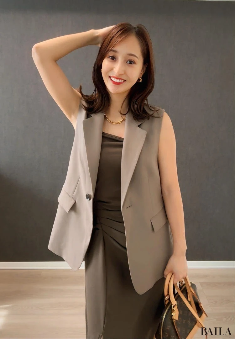 GU「テーラードベスト」