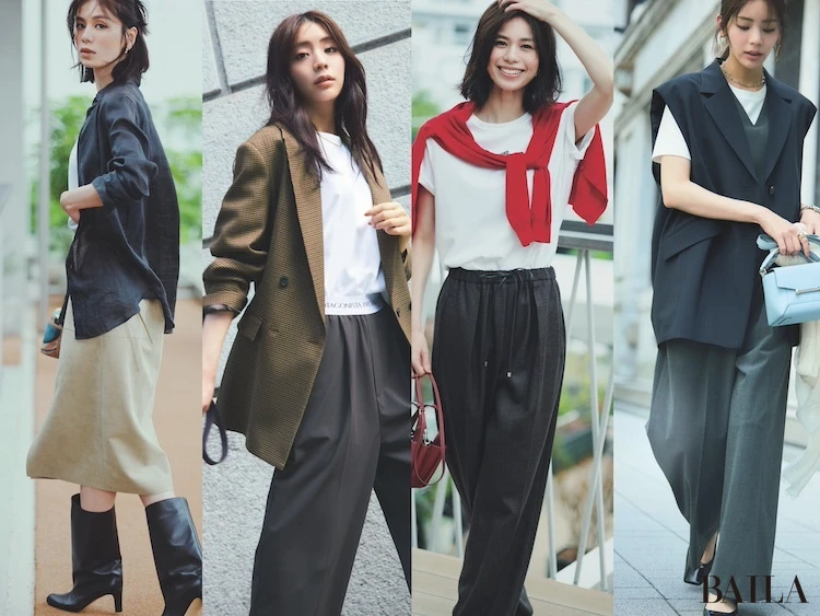 暑さの残る9月に季節感と洒落感を連れてくる♪秋イチ買うべき“羽織り”はこの4タイプ！ 