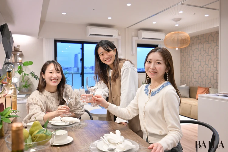 ザ・パークハウス 用賀プレイス　モデルルーム　ダイニングルーム