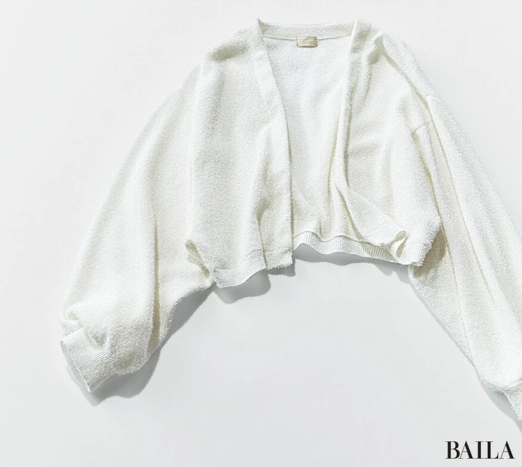 カーディガン¥27000/シーニュ