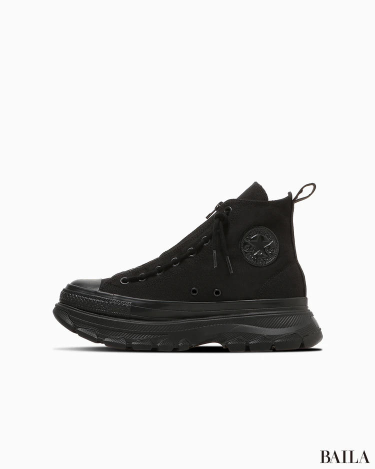 オールスター トレックウエーブ センタージップ HI ブラック