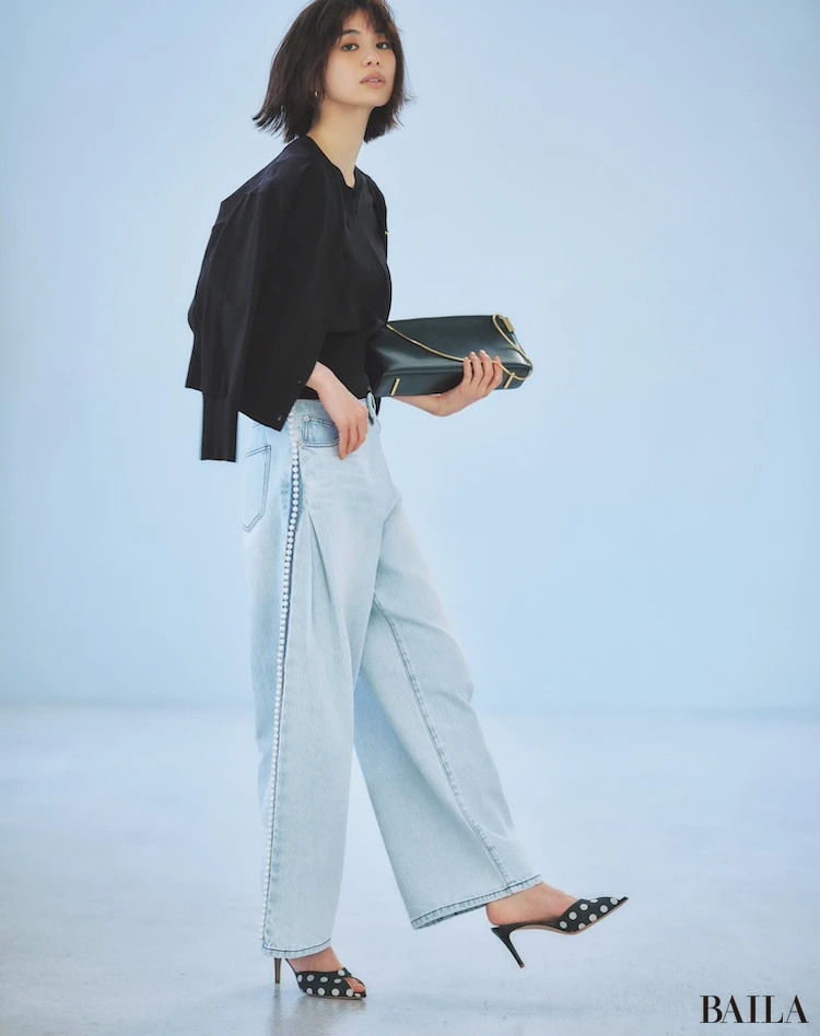 進化デニムはカジュアルとレディのいいとこどり