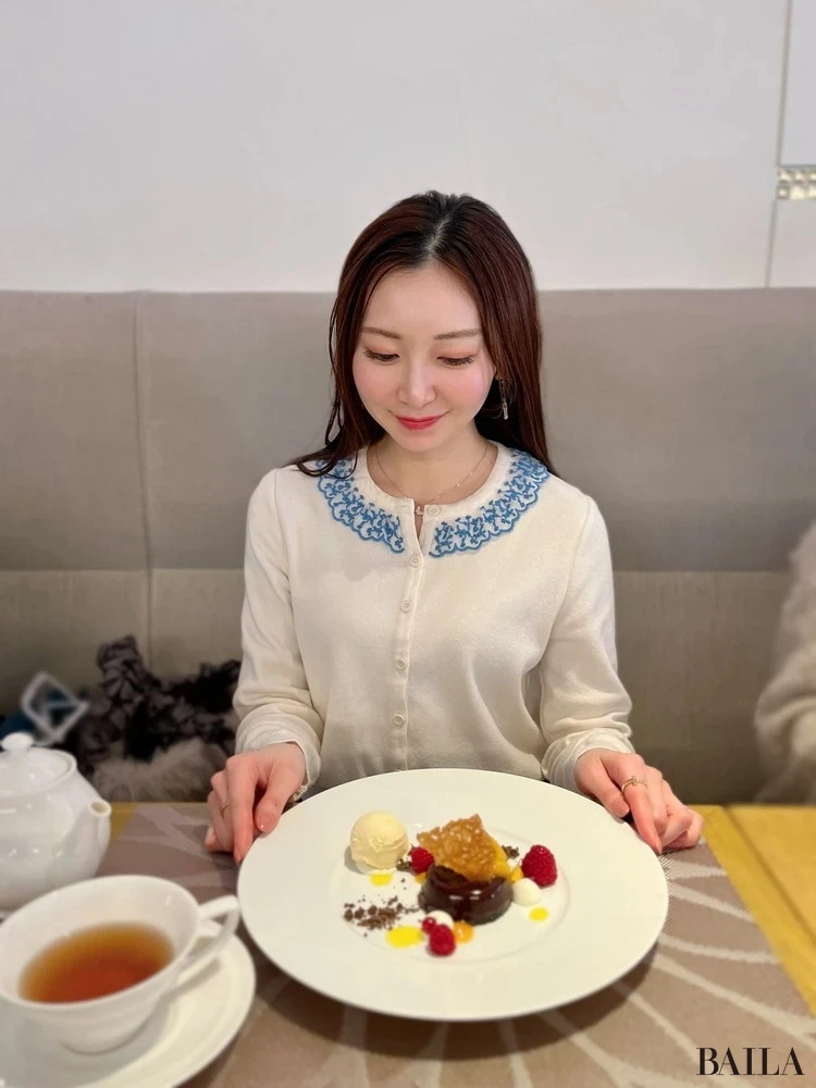 ヨックモック青山本店でBAILAランチ会（斎藤珠衣さん）