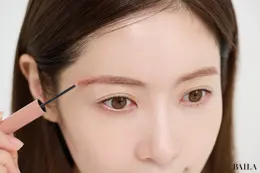 くみっきー　舟山久美子さん　アイメイク編　アイブロウメイク　アイブロウマスカラ