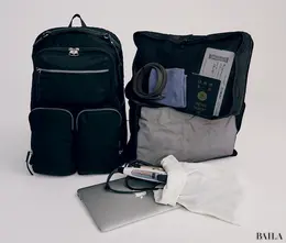 W&.Day/Night　ミュッケ オーガナイズドリュック　通勤リュック