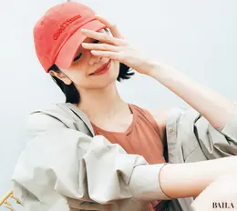 佐藤晴美　ラッシュガード￥18700／アルページュストーリー プレスルーム（アルページュストーリー）